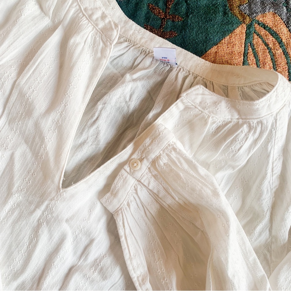 White Tunic Top